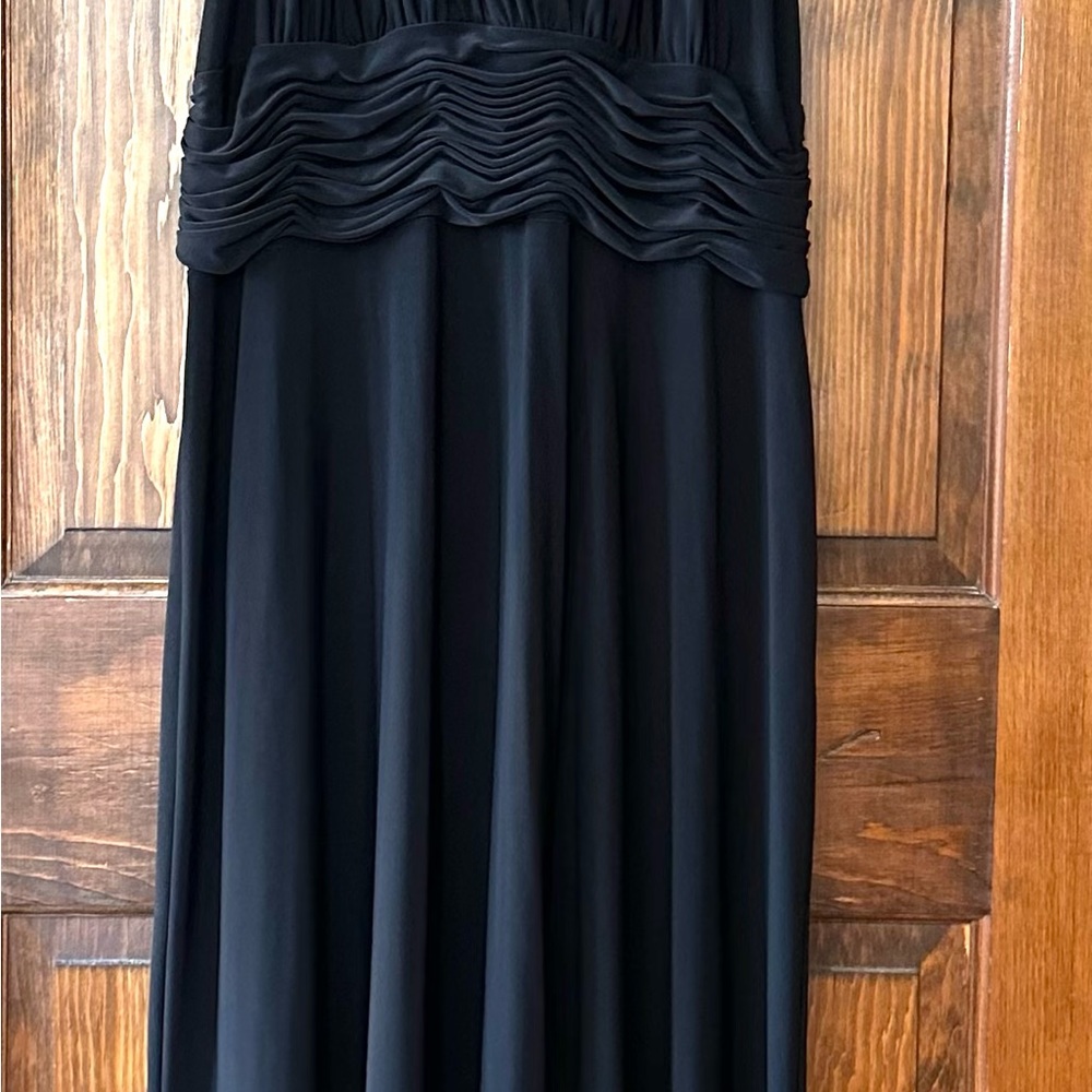 NWT Evan-Picone Size 16, stretchy, lined waist & bust area, flared shirt. - Picture 3 of 5